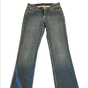 Wrangler Ladies bootcut Jeans in 7/8 x 34 With Q-Baby No Gap Waistband